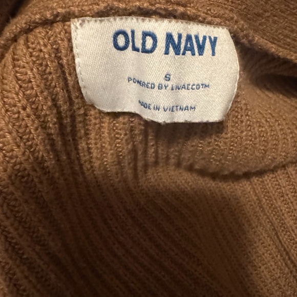 Old Navy Longline Open-Front Sweater - Size Small - Camel - Picture 5 of 5
